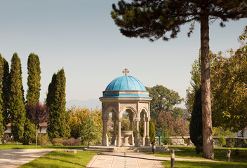 Serbian Orthodox monastery Zica built in 13th century, Central S