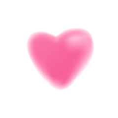 Blurr heart symbol