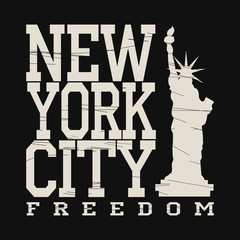 New york  typography fashion, t-shirt