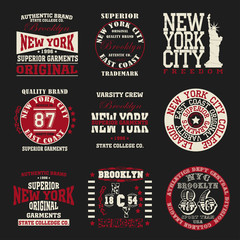 New york typography