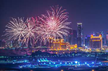 Qatar fireworks 9