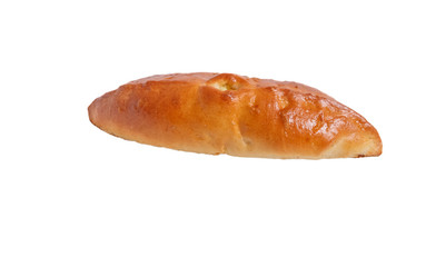 Pie on a white background.