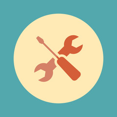 Flat design icon