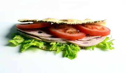 Sandwich with tomato