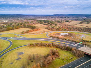 Aerial of Plainsboro NJ