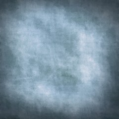Fototapeta na wymiar Square light blue textured grungy background surface