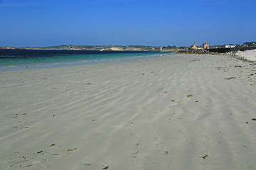 Strand bei Camaret-sur-Mer, Frankreich