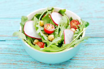 Vegetable salad in bowl