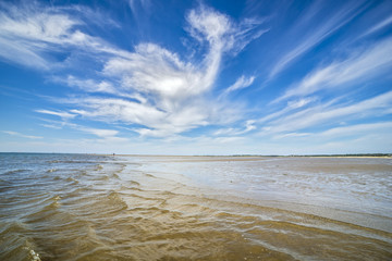 Wolkenspiele über der Nordsee