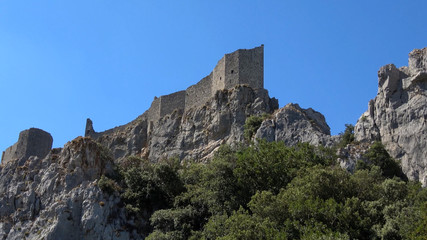 Fototapeta na wymiar Château du pays Cathare