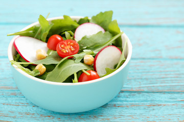 Salad in bowl