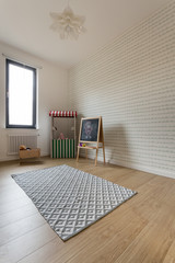 Spacious baby's room