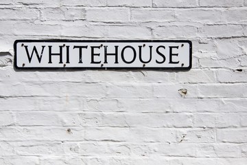 White House Sign