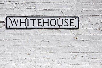White House Sign