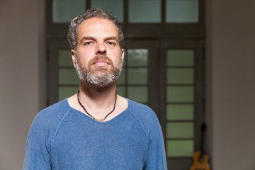 Man with a beard