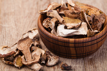 dried mushrooms