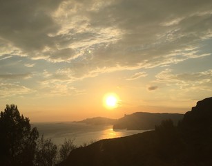Obraz premium Calanques de la Ciotat