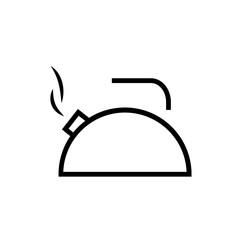 Teapot , kettle, vector icon.