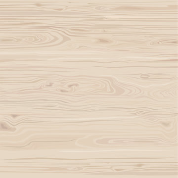 Light wood texture. Template for your design. Nature background. Hand drawn vector illustration.