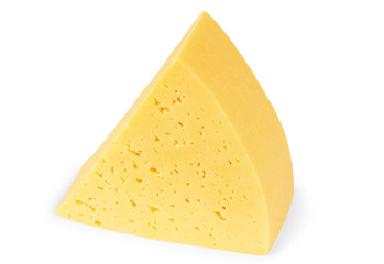 cheese isolated on white background