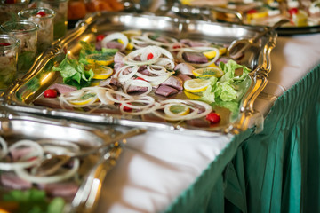 catering wedding food buffet