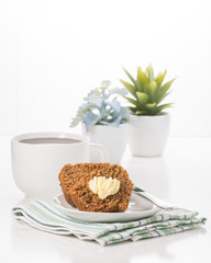 Bran Muffin Breakfast Portrait