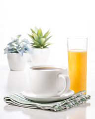 Coffee and Juice Portrait