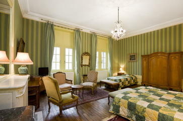 Rotes Schlafzimmer