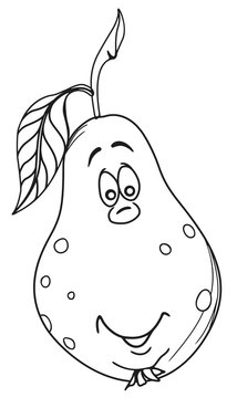 Fresh Pear cartoon