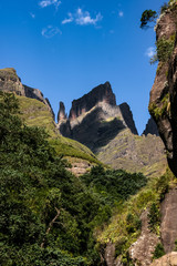 Amphitheater, Drakensberg mountains, Royal Natal NP, South Africa