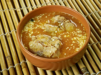 Fish mango curry