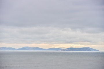 Scenic View of the Bosphorus Strait, the Strait that Connects the Black Sea to the Sea of Marmara