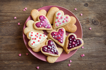 cookies for Valentine's day