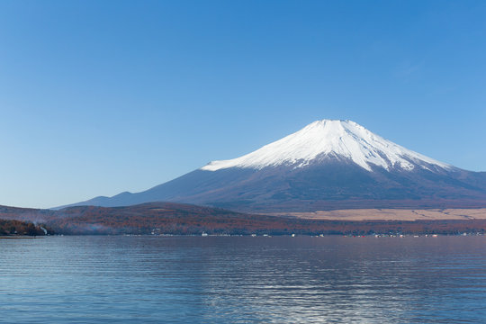 Mount Fuji at Lake Yamanaka