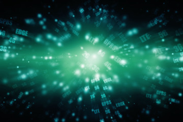 Fototapeta premium Digital Abstract technology background