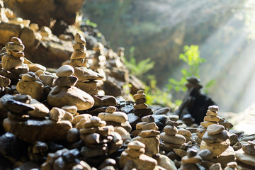 Stack of stone
