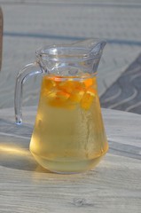 weiße Sangria