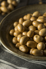 Homemade Brown Japanese Peanuts