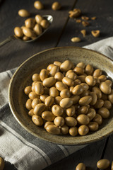 Homemade Brown Japanese Peanuts