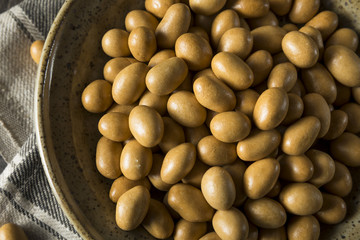 Homemade Brown Japanese Peanuts