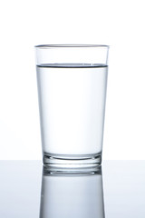 Vaso con agua