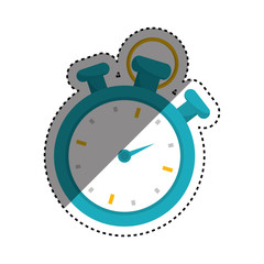 Isolated timer chronometer icon vector illustration graphic design