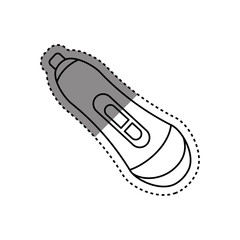 glucometer medicine technology icon vector illustration graphic design