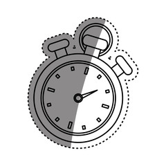 Isolated timer chronometer icon vector illustration graphic design