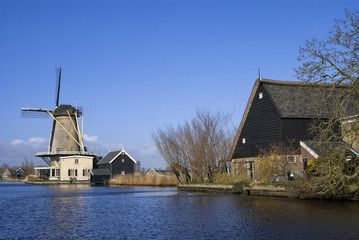View over the Graafstroom river