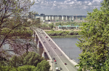The Kanavinsky bridge. Nizhny Novgorod, Russia