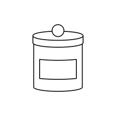 isolated food container icon vector illustration graphic design