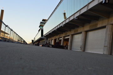 Pit Row at Indy