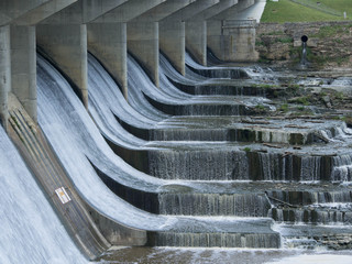 Running Water over the Dam