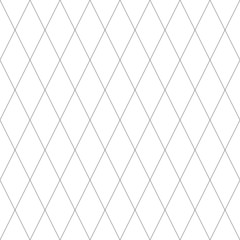 Seamless Harlequin diamond vector pattern.  Seamless rhombus net mesh background.